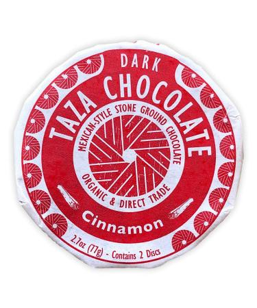 Taza Organic 50% Dark Chocolate Mexicano Discs with Cinnamon - Vegan, 2.7 oz (12 Count) - Buy Online on SooperMarket.com