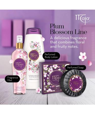 Maja Plum Blossom Perfumed Soap 2-Pack - Luxurious Bar Soaps for Cleansing and Moisturizing Skin | 3.5 Oz Bars - Buy Online on SooperMarket.com