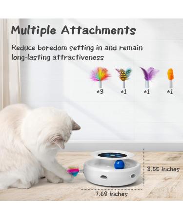 ORSDA Replaceable Feathers and Fluffy Toy Accessories 6Pcs Feather Refill for All ORSDA cat Toys 6pcs Replacement Feathers - Buy Online on SooperMarket.com