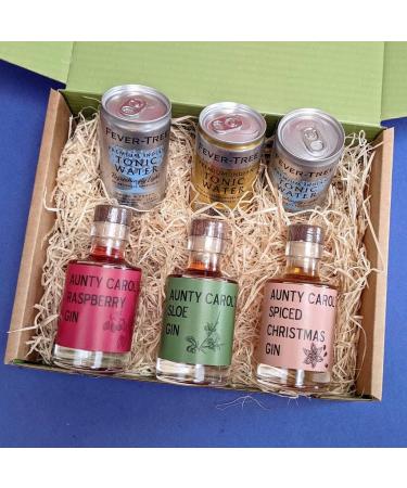 Personalised Gin And Tonic Selection Box Hamper - Buy Online on SooperMarket.com