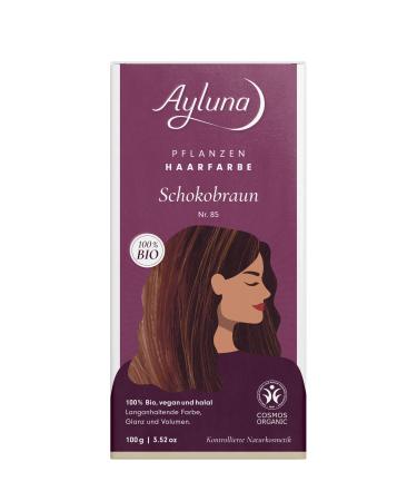 Ayluna Herbal Hair Color Chocolate Brown No. 85 Chocolate Brown 85 100 g (1 pack)