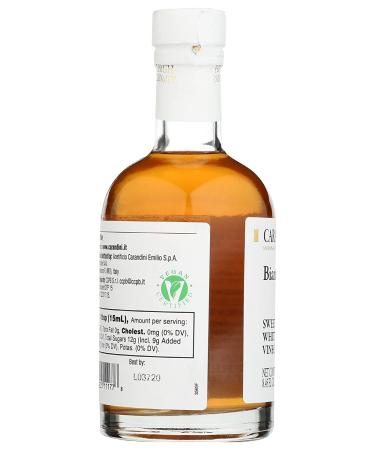 Carandini White Sweet Bianca Vinegar - 8.45 Fl Oz | Premium Italian Condiment - Buy Online on SooperMarket.com