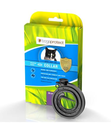 Bogaprotect Collar for Cats | Natural Flea & Tick Protection for Up to 12 Weeks | 100% Natural Ingredients | Flea & Tick Band UBO0362 - Buy Online on SooperMarket.com