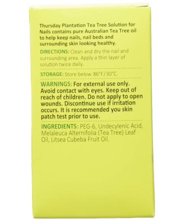 Buy Nature's Plus Tea Tree Solution for Nails - 0.34 Fl Oz | Natural Nail Care & Treatment - Fast International Shipping - Buy Online on SooperMarket.com