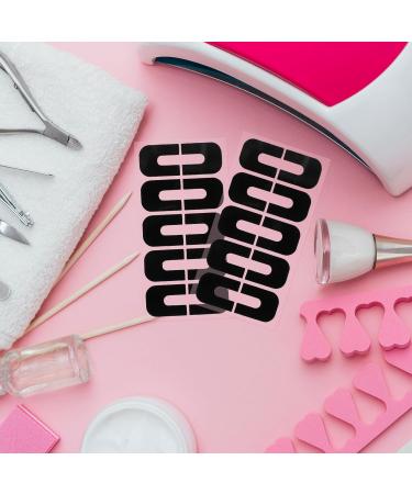 100PCS Nail Polish Protector - UV Gel Nail Stickers & Cuticle Tape for Perfect DIY French Tip Nail Art - Buy Online on SooperMarket.com
