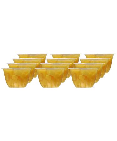 Dole Yellow Cling Diced Peaches - 12 CT 4oz Cups | Premium Quality Fruit Cups - Buy Online on SooperMarket.com