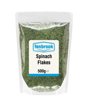 Spinach Flakes 500g by Fenbrook