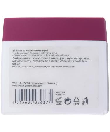 Wella SP Color Save Mask 13.5 oz - Intensive Hair Treatment for Color-Treated Hair - Buy Online on SooperMarket.com