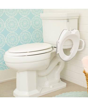 Munchkin Hooked Potty Ring Grey - 1 Count | Easy-to-Attach Toilet Training Seat - Buy Online on SooperMarket.com