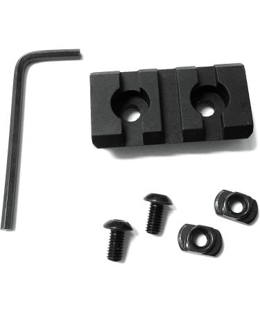 Ade Advanced Optics 3 Slots M-LOK Aluminum Rail Section - 2 Black - Buy Online on SooperMarket.com