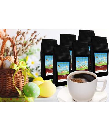 Easter Coffee Box - 6 Gourmet Ground Coffees Gift Set | Perfect Easter Gift | International Shipping - Buy Online on SooperMarket.com