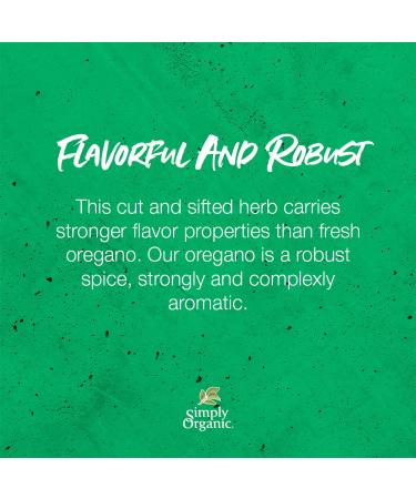 Simply Organic Oregano 0.75 oz - Quality Herb for Flavorful Cooking - Buy Online on SooperMarket.com