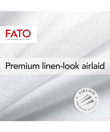 Buy FATO Airlaid Jungle Dust Napkins - 50 Pack 40x40 cm | Textile Effect Eco-Friendly Table Decor - Buy Online on SooperMarket.com