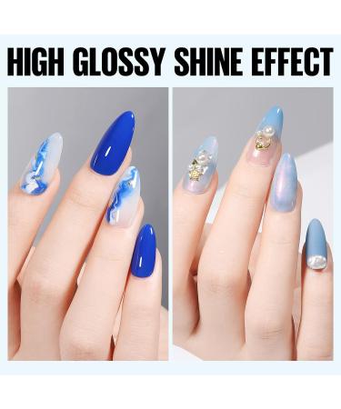 TOMICCA Nail Extension Kit - 4 In 1 Nail Glue and Base Gel with 150Pcs Short Almond Nails - Easy DIY Nail Art Acrylic Kit for Women and Girls - Buy Online on SooperMarket.com
