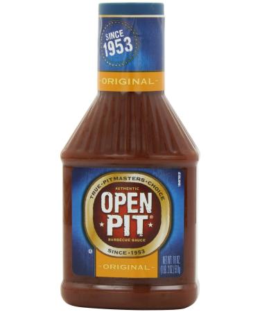 Open Pit Barbecue Sauce, Original, 18 Ounce (Pack of 6)