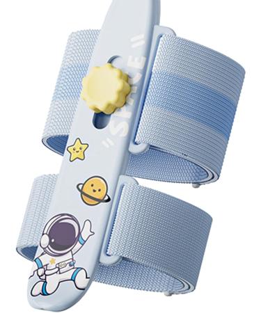 Oshhni Anti-Hook Wrist Corrector | Writing Aid Strap & Pen Grip for Kids | Posture Correction Tool - Blue - Buy Online on SooperMarket.com