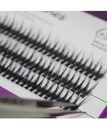 Scala Handmade Luxury Mink False Lashes - 16mm 5D Volume Fans Individual Eyelash Extensions - Buy Online on SooperMarket.com