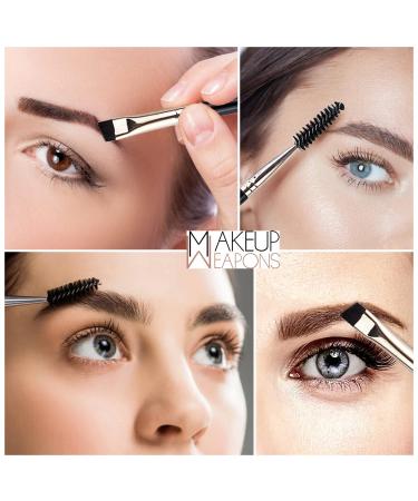 Professional Angled Brow Brush | Premium Eyebrow Brush for Gel & Wax - Perfect for Flawless Brows - Buy Online on SooperMarket.com
