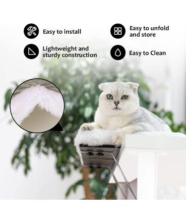 Topmart Window Sill Cat Perch - Large Cat Window Seat and Bed for Ultimate Kitty Comfort - Buy Online on SooperMarket.com
