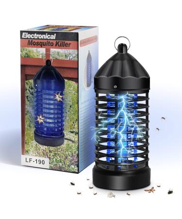 Insect destroyers electrical fly trap interior UV fly catcher electrically inside mosquito lamp small and safe mosquito trap outside energy -efficient for garden kitchen eliminate mosquitoes moths