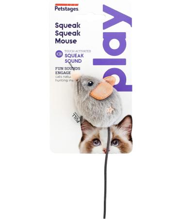Petstages Squeak Squeak Mouse Plush Catnip Cat Toy - Buy Online on SooperMarket.com