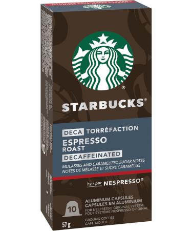 Starbucks By Nespresso Pike Place 5 X 10 Nespresso Coffee Pods 50 Count & by Nespresso Decaf Espresso Roast Nespresso Coffee Capsules Original Line Compatible 10 Nespresso Coffee Pods - Buy Online on SooperMarket.com