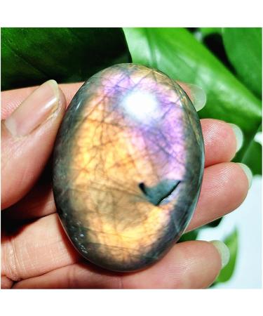 Natural Gemstone Beautiful Purple Light Labrador Palm Stone Crystal Spiritual Crystal Home Decoration Stone Collection (Color : 40-50g Size : 1pc) 1pc 40-50g - Buy Online on SooperMarket.com