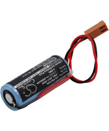 2000mAh Replacement Battery for GE A02B-0118-K111 A02B-0177-K106 A02B-0200-K106 | Compatible with FANUC CNC Power Mate D & E - Buy Online on SooperMarket.com