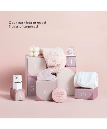 Pinch Provisions Self Care Advent Calendar - 7 Spa Essentials for Women | Perfect Gift for Birthdays Bachelorette Parties & Slumber Parties - Buy Online on SooperMarket.com