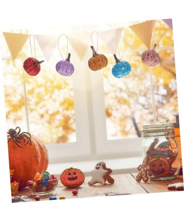 Warmhm 60 Pcs Simulation Foam Pumpkin Halloween Supplies Hanging Pumpkin Ornament Foam Pumpkins Mini Pumpkins Artificial Pumpkins Decor Sequin Pumpkins Desk Topper Fake Pumpkin Lantern - Buy Online on SooperMarket.com