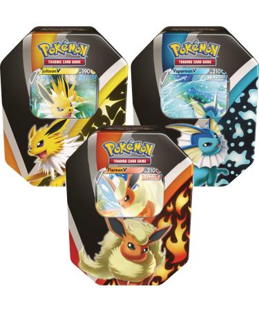 Eevee Evolutions V Tin Pokemon Eevee Evolutions Tin - Flareon V 9. Tins