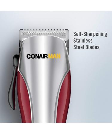ConairMAN Ultra-Cut Hair Clippers for Men - 23-Piece Set for Precision Grooming | International Shipping Available - Buy Online on SooperMarket.com