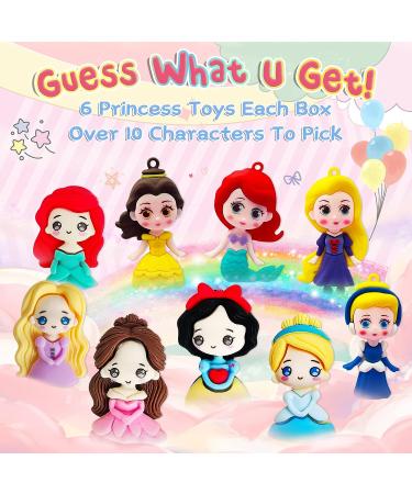 Supbec XXL Organic Princess Bath Bombs for Kids with Surprise Inside | 6 Pcs 5 OZ Gift Set Rich in Essential Oils - Perfect for Dry Skin Moisturizing | Ideal Gifts for Girls - Buy Online on SooperMarket.com