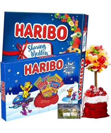 Kids Sweets Gift - Sweets Hamper Box | Christmas Sweet Hamper for kids adults | Gummy Sweets - 2 pack Gluten free sweets selection of fruits Starmix Supermix Jelly Babies 650g (Sweets Gift) - Buy Online on SooperMarket.com