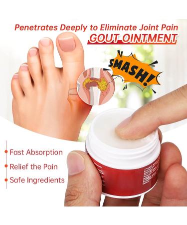 Bunion Pain Relief Cream 10g - Natural & Portable Solution for Back, Neck, Knee, Hand, Wrist, Shoulder, and Feet - Buy Online on SooperMarket.com