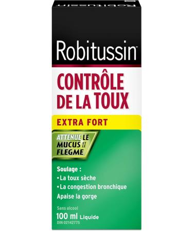 Robitussin Cough Control Extra Strength Cherry Flavor 100ml - Buy Online on SooperMarket.com