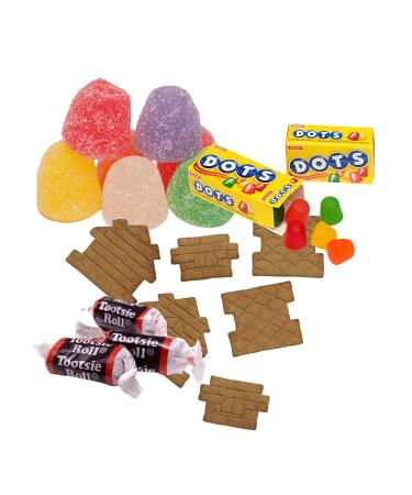 Tootsie Roll Gingerbread House Kit - Create Your Own Festive Cottage - Buy Online on SooperMarket.com