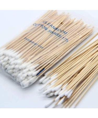 WT-DDJJK Cleaning Swabs - 100/200pcs 6 Long Wooden Handle Cotton Swab Applicators for Efficient Cleaning | International Shipping Available - Buy Online on SooperMarket.com