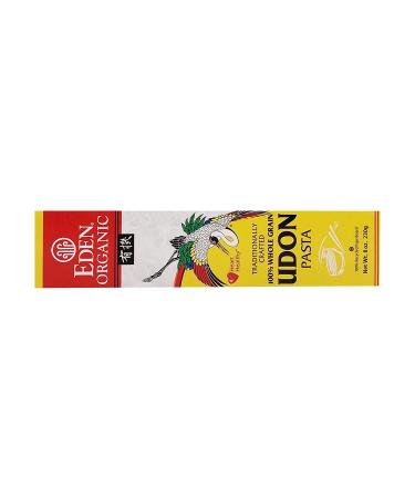Eden Organic Udon 8 oz - 100% Whole Grain, Made in Japan, Non-GMO - Buy Online on SooperMarket.com