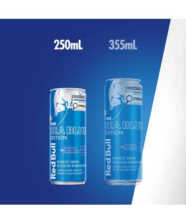Red Bull Energy Drink The Sea Blue Edition 250ml (4 pack) Juneberry - Buy Online on SooperMarket.com