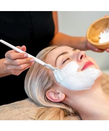 15PCS Facial Brushes Fan Mask Brushes - Soft Facial Applicator Tools for Peel Glycolic Mask Makeup - Buy Online on SooperMarket.com