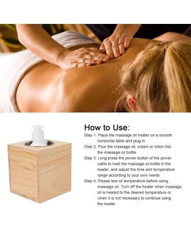 Professional Massage Oil Warmer - Time-Controlled Temperature & Built-in Timer for Beauty Salons | Spa Treatment Equipment - Buy Online on SooperMarket.com