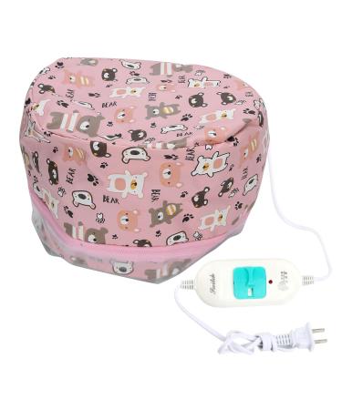 Hair Steamer Electric Heating Hat Thermal Treatment 3 Gear Temperature CN 220V - Professional Salon-Style Hair Care at Home-size1