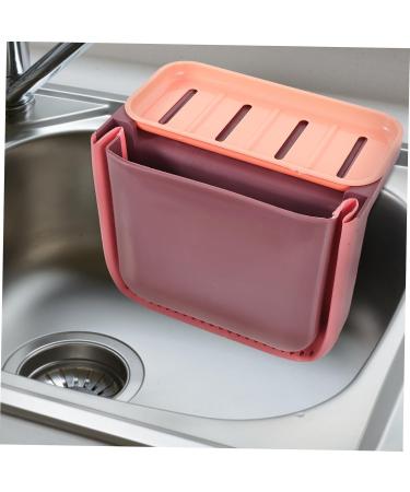 ABOOFAN 1pc Draining Sink Storage Drain Washing for Vegetable Home Shelf Sponge Plastic Strainer Kitchen - Buy Online on SooperMarket.com