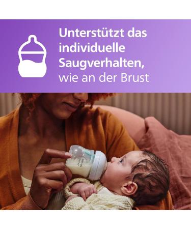Buy Philips Avent Natural Response Gift Set for Babies - 2x 260ml Bottles & 2x Ultra Air Pacifiers (0-6m) | International Shipping Available - Buy Online on SooperMarket.com