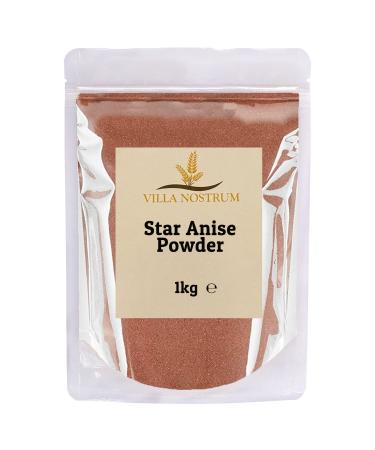 Star Anise Powder 1kg by Villa Nostrum