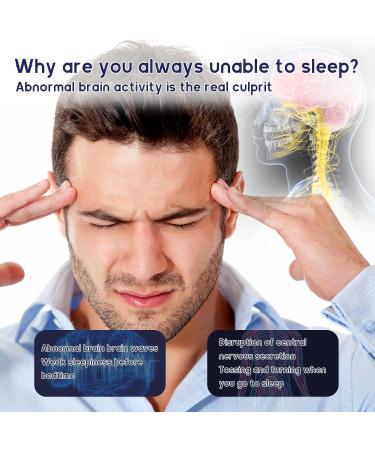 LaseLocks Vagus Nerve Stimulation Device with Ear Clips Alpha Wave Sleep Aid Device for Adult - Buy Online on SooperMarket.com