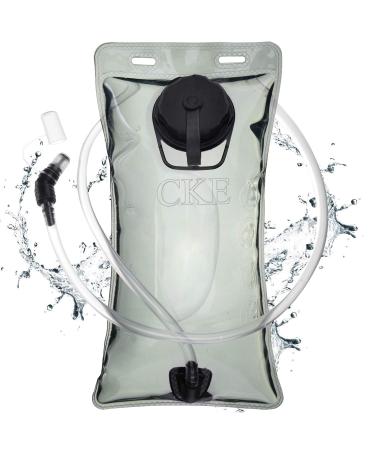 CKE Hydration Bladder 2L/70-Ounce 3L/100-Ounce for Water Backpack Hydration Pack Hydration Backpack for Running Hiking Biking Climbing 2L-Gray
