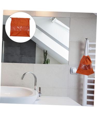 Healeved 2pcs Hair Dryer Storage Bag Drawstring Pouch Hair Dryer Receive Bag Portable Bags Suede Coffee - Buy Online on SooperMarket.com