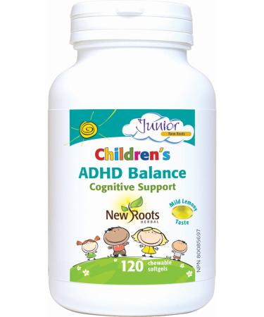 New Roots Herbal - Children's ADHD Balance - Cognitive Support - 120 Softgels
